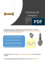 Clase Esfuerzos de Contacto