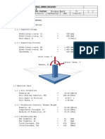 Design of isolated footing for science admin building