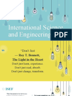 ISEF Science Fair Research Plan