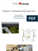 Clase - Esfuerzos y Deformación Carga Axial - P2022