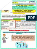 Experiencia de Aprendizaje #05 - Actividad N°03 - 5to Grado - Iesa Sina