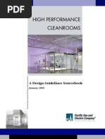 High Performance Cleanroom Air Design