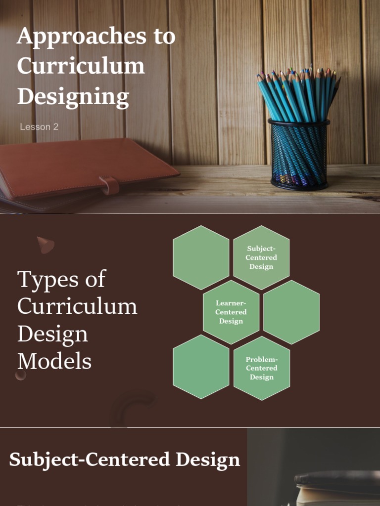 Curriculum Design Models Explained | PDF