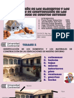 Identificación de Los Elementos y Los Materiales de Construcción en Las Edificaciones de Nuestro Entorno