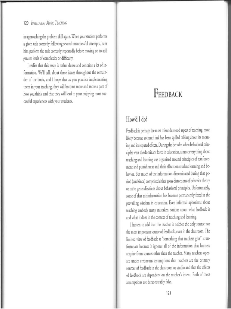 Duke, Feedback | PDF