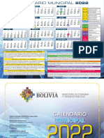 Calendario Municipal 2022