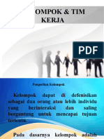 Pertemuan 9.2. Kelompok Dan Tim Kerja