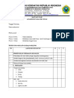 Daftar Tilik Nifas