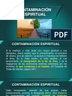 CONTAMINACIÓN ESPIRITUAL Pres.