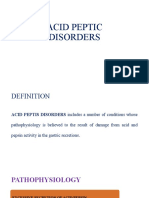 Acid Peptic Disorders