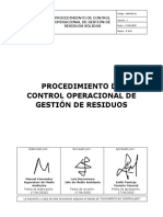 MA-PCR-01 - Proc. Control Operacional de Gest. de Residuos