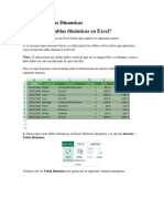 Ejercicio Tablas Dinámicas