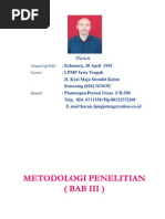Download Prosedur Metodologi Penelitian Dalam Ptk Bab 3 by yangmas SN59922574 doc pdf