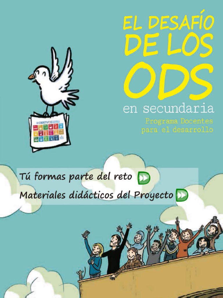 El Desafo de Los ODS en Secundaria | PDF | Desarrollo sostenible ...