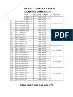 DAFTAR PHOTO KELAS 1 DAN 6