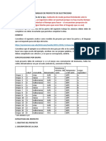 Proyecto de instalación eléctrica residencial