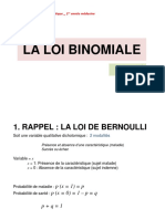 La Loi Binomiale