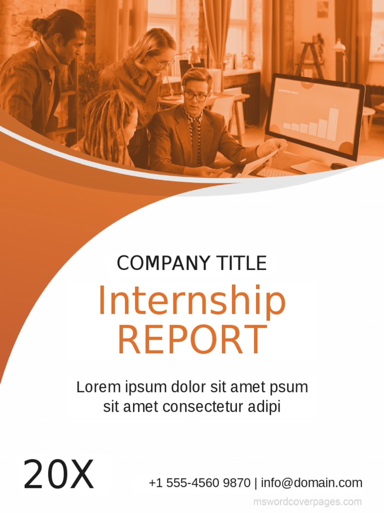 Internshipreportcoverpage 2 | PDF