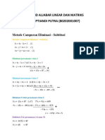 Aljabar Linear