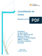 Ejercicio 01 - Consolidación de Suelos - AJARA