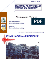 C4-1 Lecture 4 - Earthquake Hazards