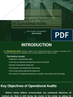 2operational Audit - Objectives and Phases of Operational Audits