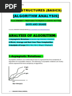 Algorithm and Method Assignment