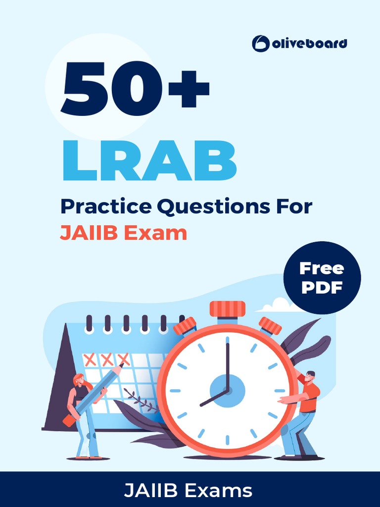 JAIIB LRAB Exam Practice MCQs PDF | PDF | Finance & Money Management | Law