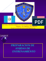 LECCION N. 08. PREPARACION DE AYUDAS DE ENTRENAMIENTO