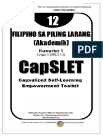 Filipino Sa Piling Larang (Akademik) Q1 - WK3 - Melc1.2