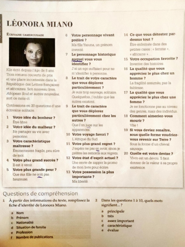 Léonora Miano Vivre Est Un Devoir PDF