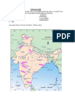 Drainage Rivers and Lakes Map 2022