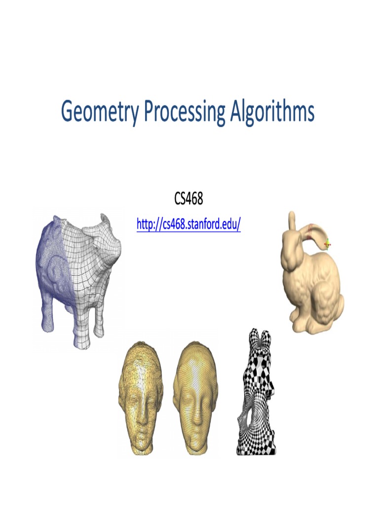 Geometry Processing Algorithms Explained | PDF | Computer Science ...