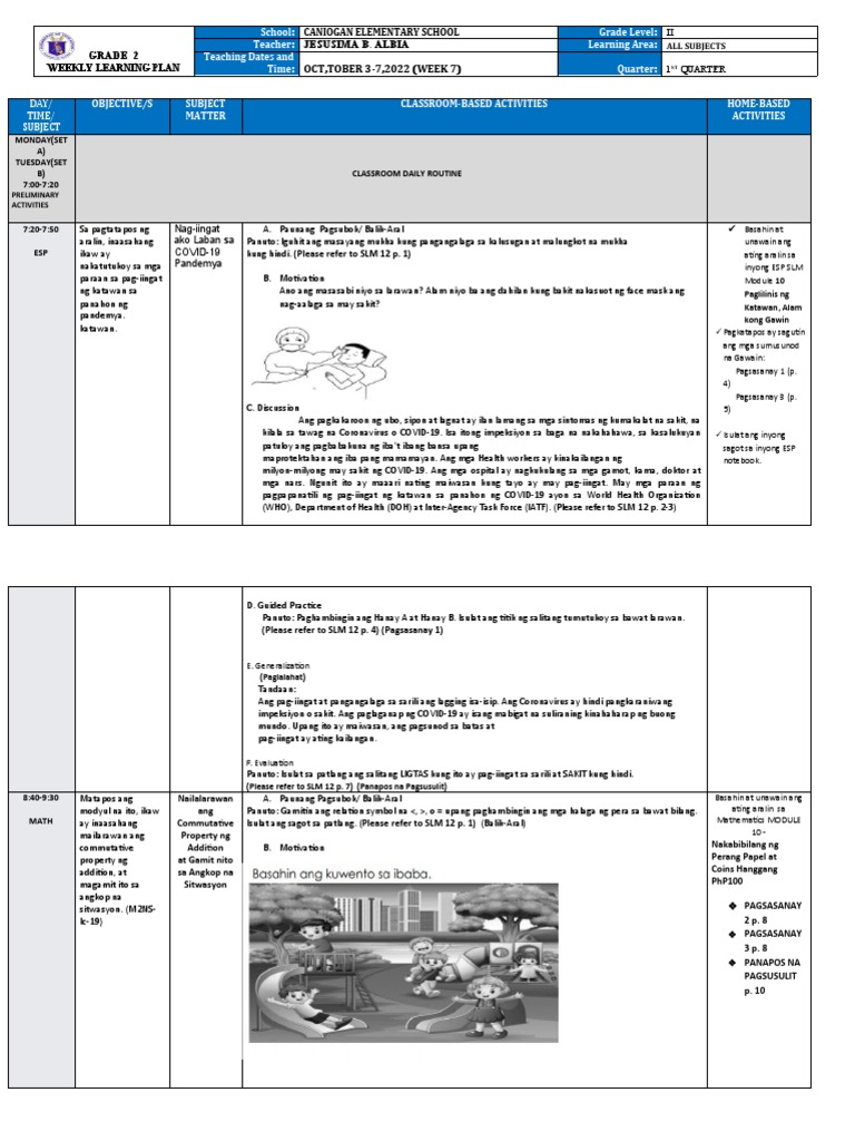 Grade2 WLP-WK6 | PDF