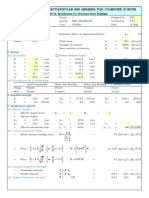 Design of Built-Up Rectangular HSS Member For Combined Forces