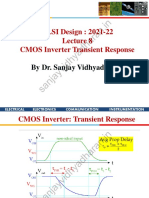 Lec 8 CMOS Inverter Transient Response