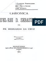 Cronica Del Rei Dão Sebastiao - Fr. Bernardo Da Cruz