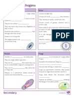 Features of Pathogens Help Sheet