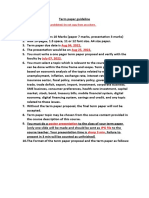 Term Paper Guideline BUS530 Sec4