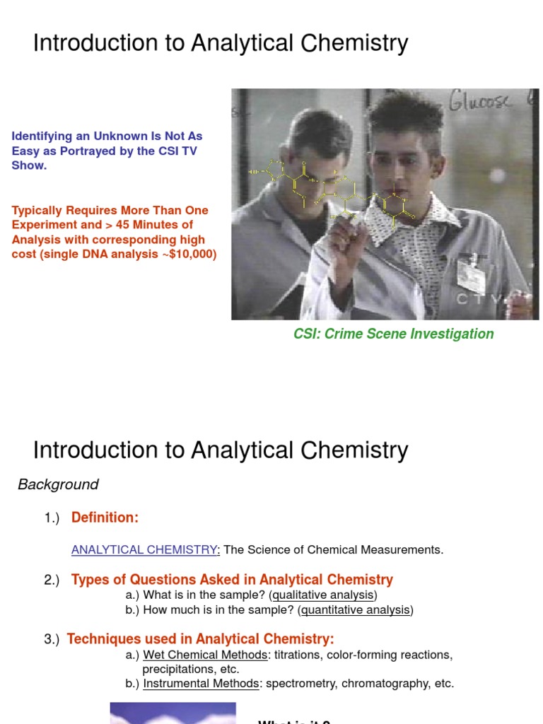 Analytical Process | PDF | Analytical Chemistry | Metre