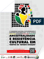 Anais Do V Congresso Nacional de Diversidades e Questões Etnicorraciais 2021