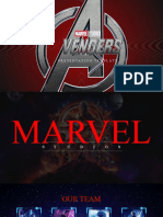Animated Avengers Powerpoint Template - 16x9