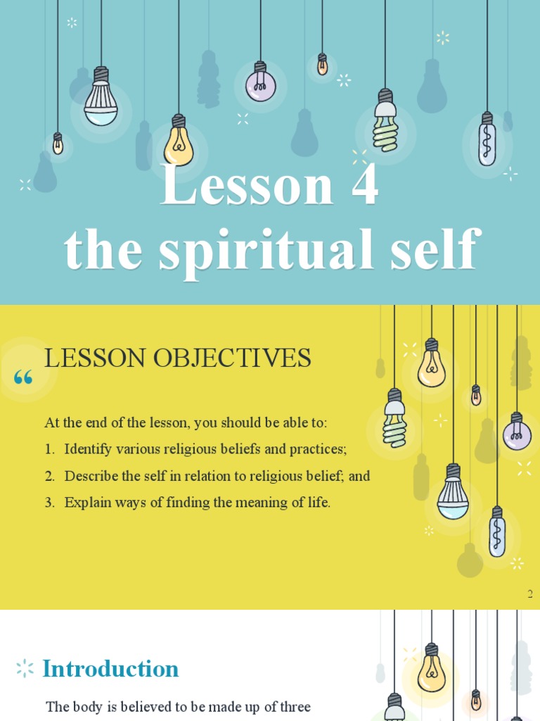 Understanding Your Spiritual Self | PDF | Spirituality | Deities