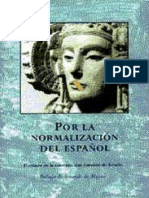 Por la Normalización del Español. Estado de la cuestión de una cuestión de Estado.FADICE.1997.135s