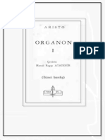 Aristoteles - Organon 1