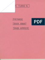 205 T16 - Notice Prépa Train Avant, Arrière, Freinage