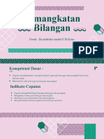 Matematika Dasar P2 - Pemangkatan