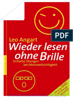 Leo Angart Wieder Klar Lesen Ohne Brille Einfache Übungen Bei