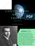 Alfred Wegener's Continental Drift Theory