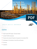 STLE 2016 - CMF - Session 6A - K. Hope - Synfluid mPAOs High Viscosity Base Oils